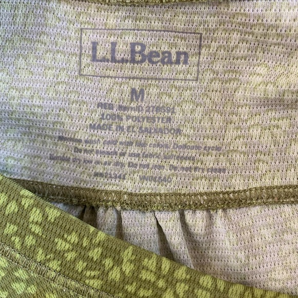 COPY - LL Bean tank top shirt sleeveless front ruching MED 17 in pit - Picture 4 of 4